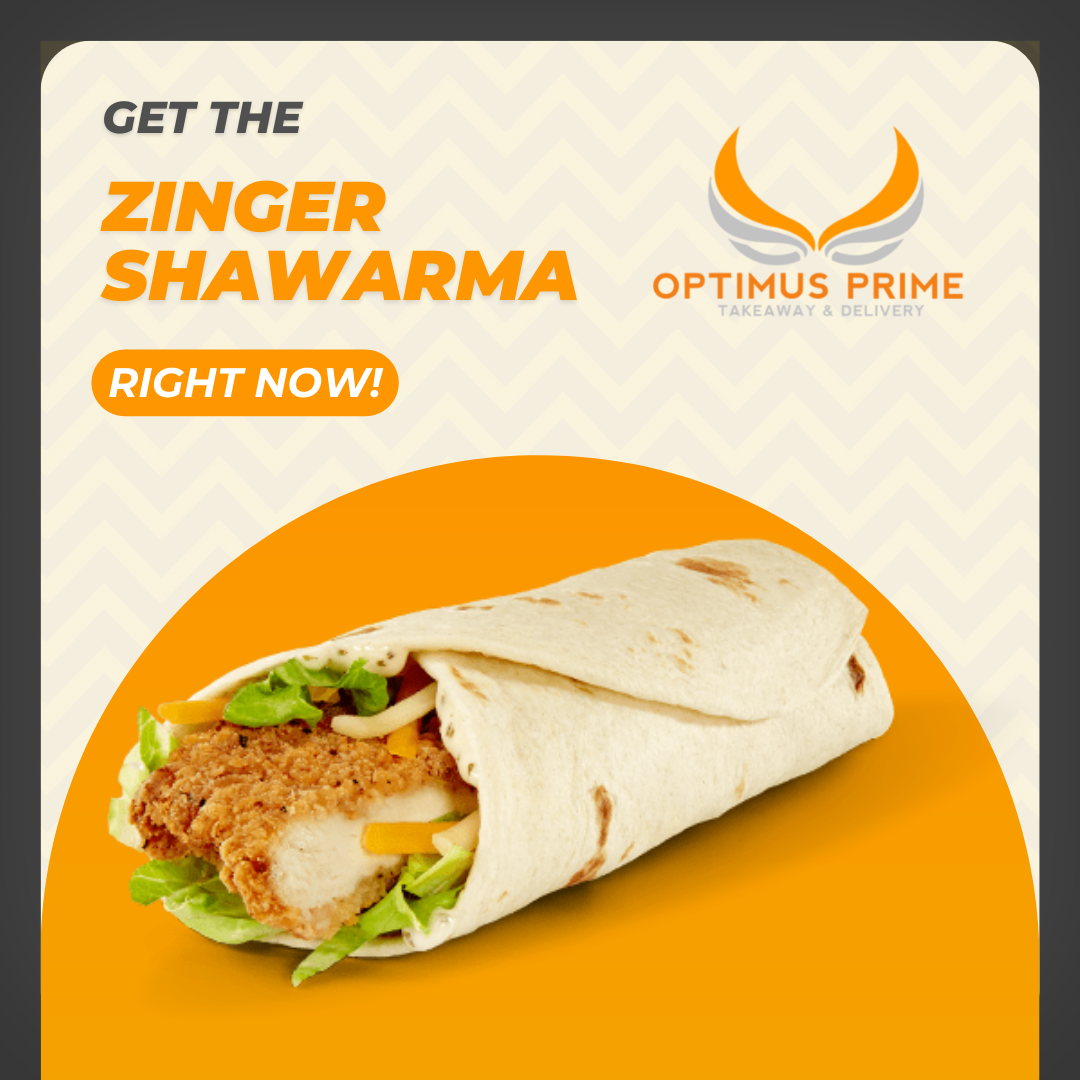 Zinger shawarma