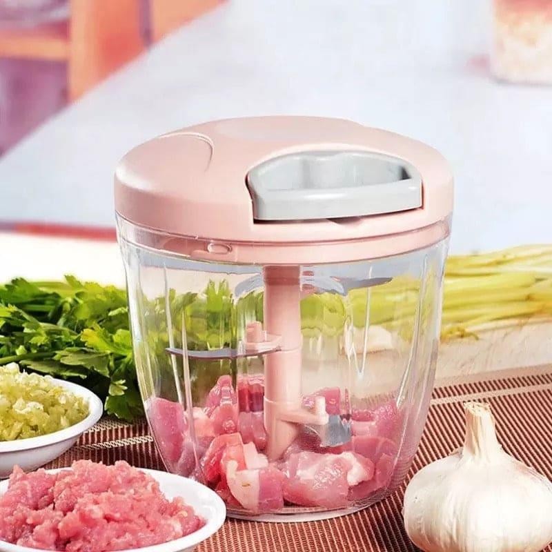 Hand Pull Manual Quick Food Chopper