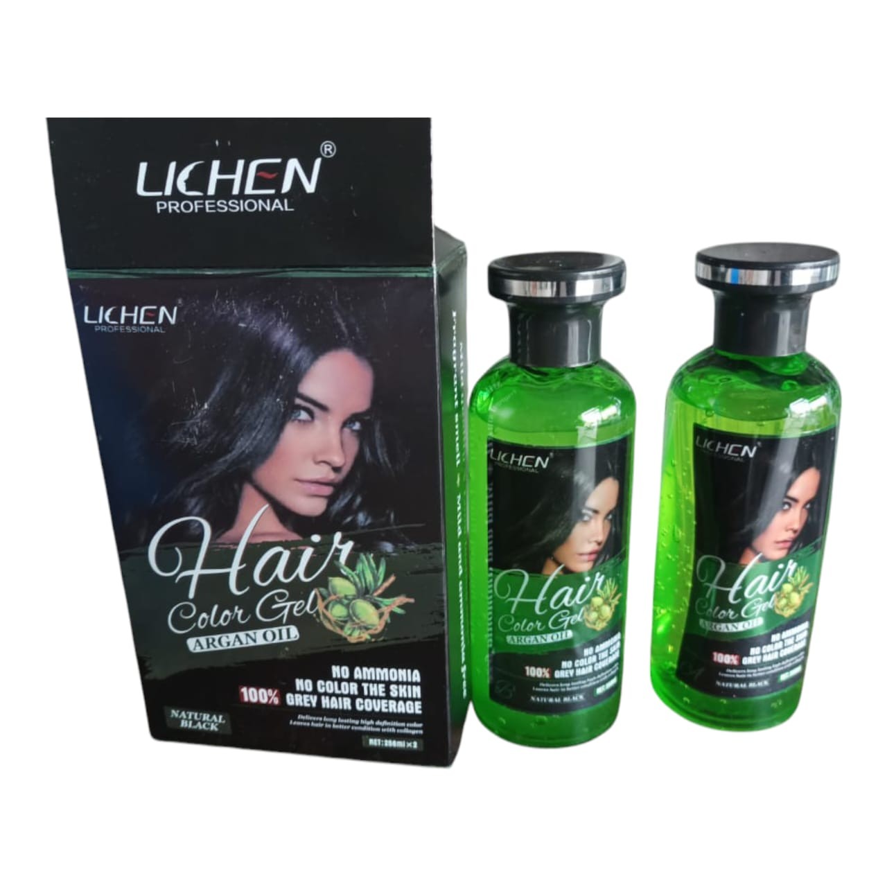 Black Hair Colour Fruit Gel without side effects 500 ml