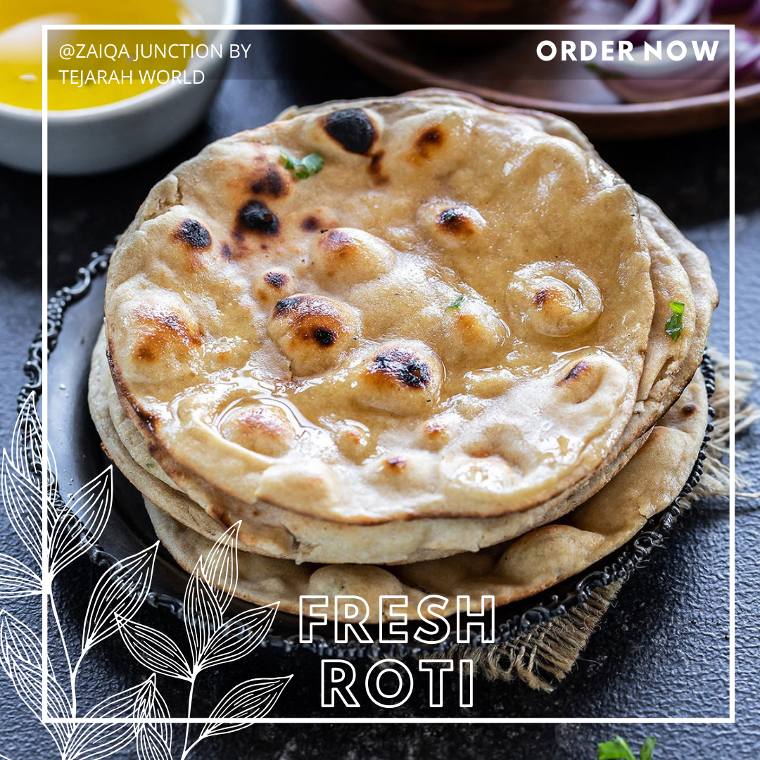 Fresh Tandoori Roti – (Per Piece)