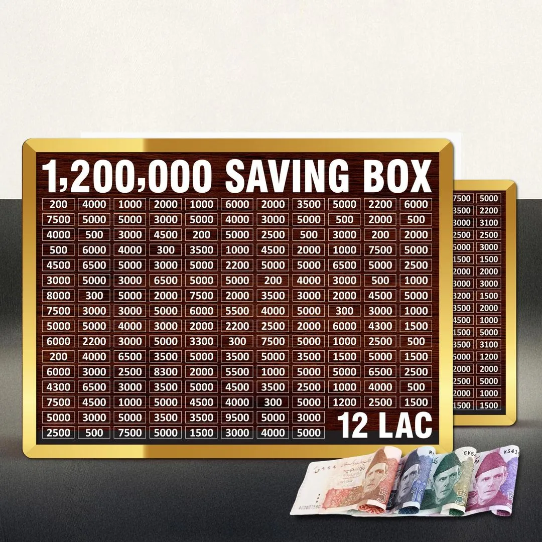 Hajj Saving Box 12 Lac