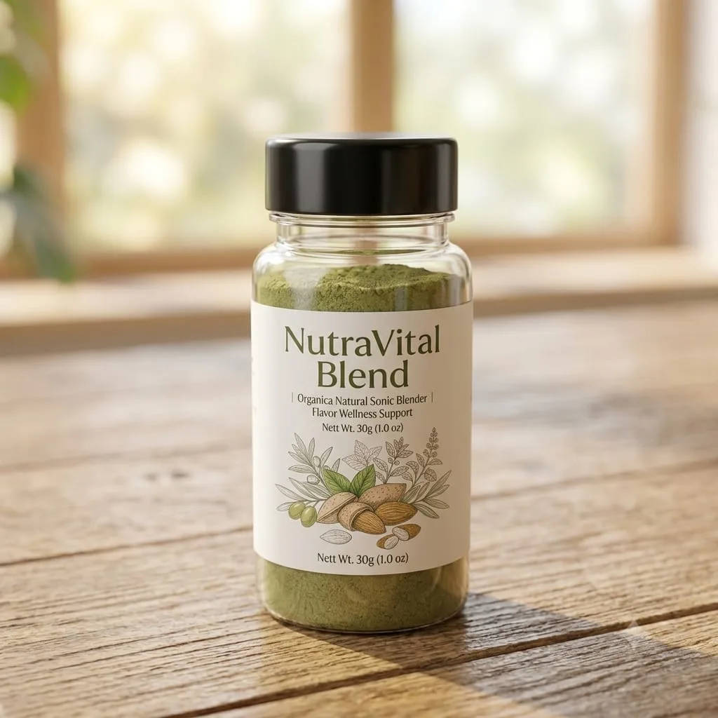 NutraVital Blend 125 Gm- 100% Organic & Natural Daily Energy Tonic Powder (For Whole Family)